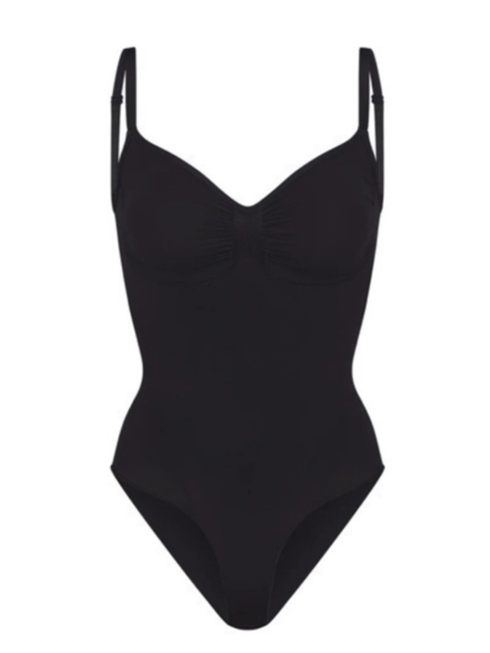 SKIMS SEAMLESS SCULPT BREIF BODYSUIT BLACK ONYX XL NEW WITHOUT TAGS